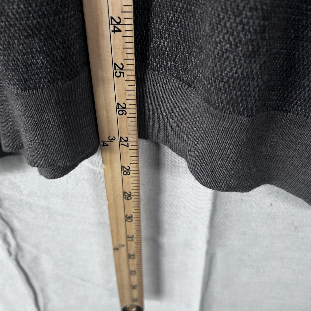 Calvin Klein Mens Merino Wool Blend‎ Crewneck Sweater Italian Grey Large - Picture 5 of 7
